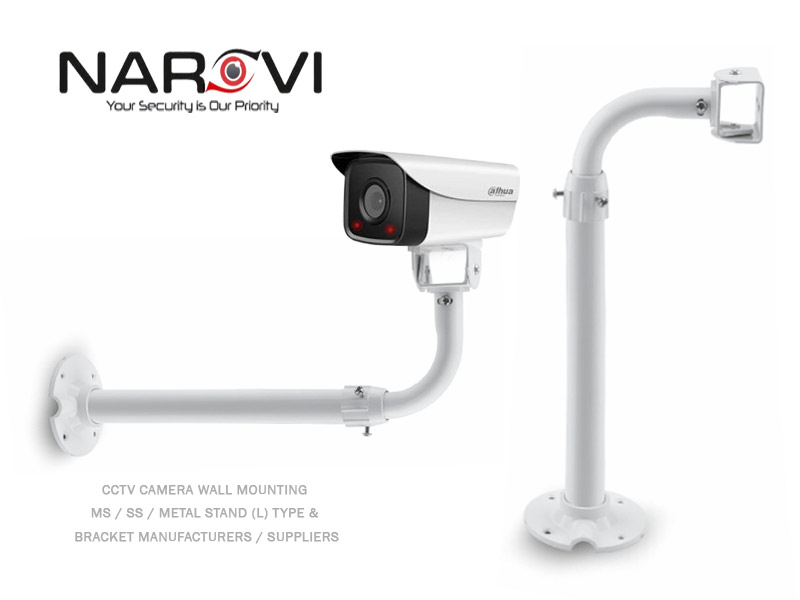 CCTV Camera Installation Aluminium Metal Stand Manufacturers - Suppliers Rajkot Gujarat India - I - L - J - T - U Type Metal Stand