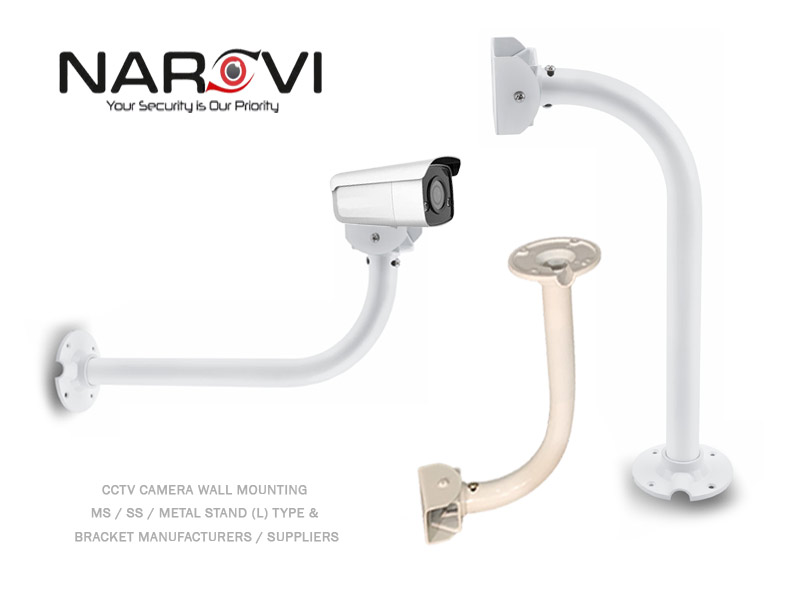 CCTV Camera Installation Aluminium Metal Stand Manufacturers - Suppliers Rajkot Gujarat India - I - L - J - T - U Type Metal Stand