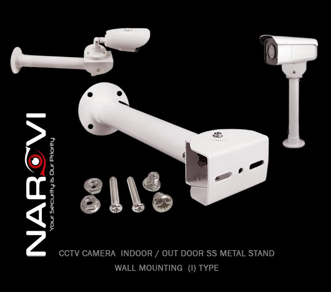 CCTV Camera Indoor - Out Door wall mountig Aluminium Metal Stand Manufacturers I Type
