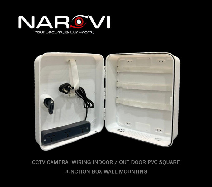 CCTV Security Camera Indoor - Out Door PEO / DVR PVC Square Rack Box Manufacturers
