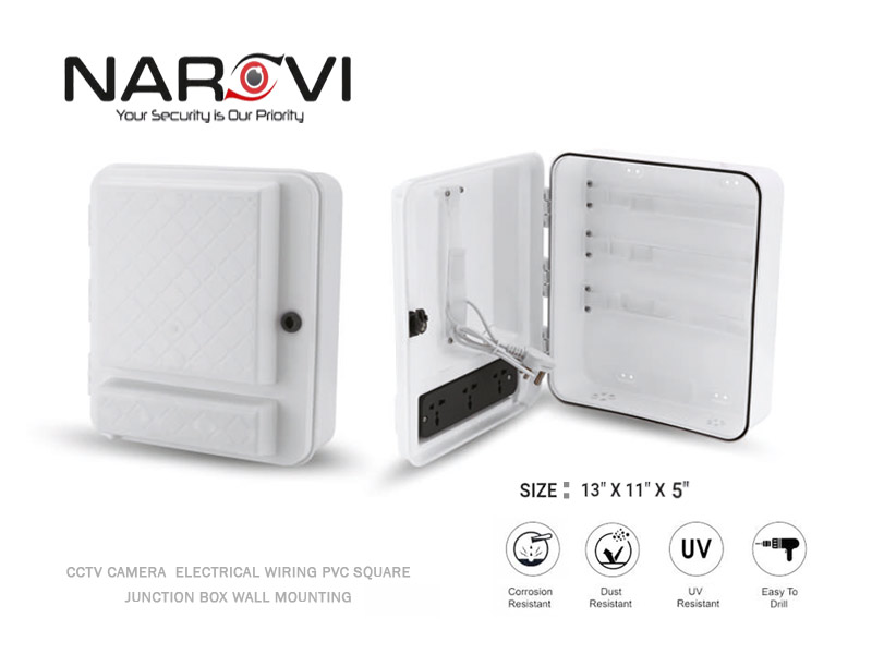 CCTV Security Camera Electrical Wiring PVC Square Board - Junction Box Manufacturer  - Suppliers Rajkot Gujarat India